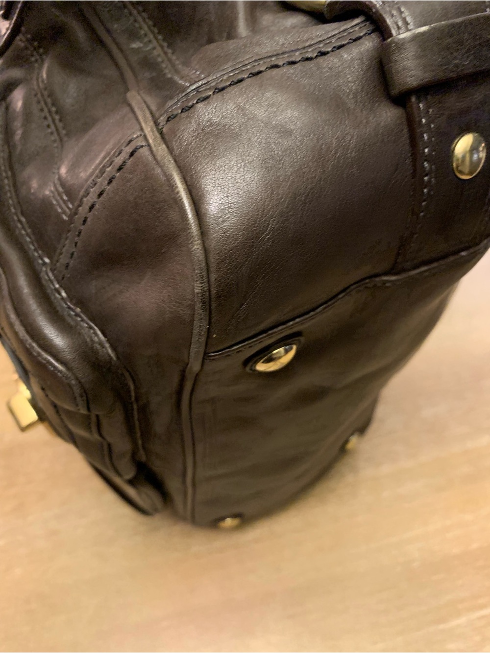 Vintage Coach  Hampton  Lindsay  Brown Leather Satchel - Picture 13 of 16